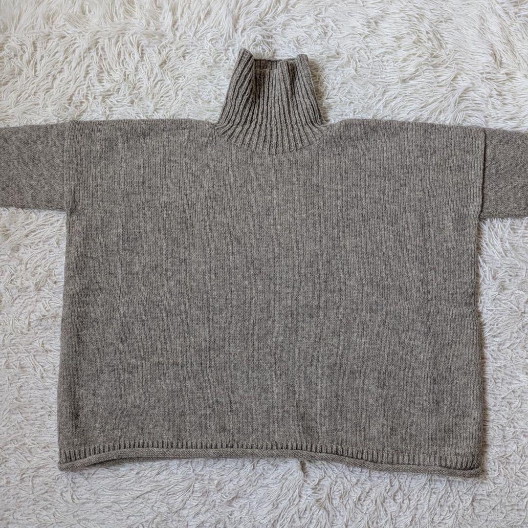 《新品》utilite/ユティリテ　ペルーハイランドウールタートルネックニット