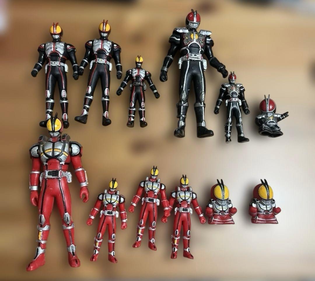 仮面ライダーファイズ　ブラスターフォーム　アクセルフォーム　フィギュアまとめ売り
