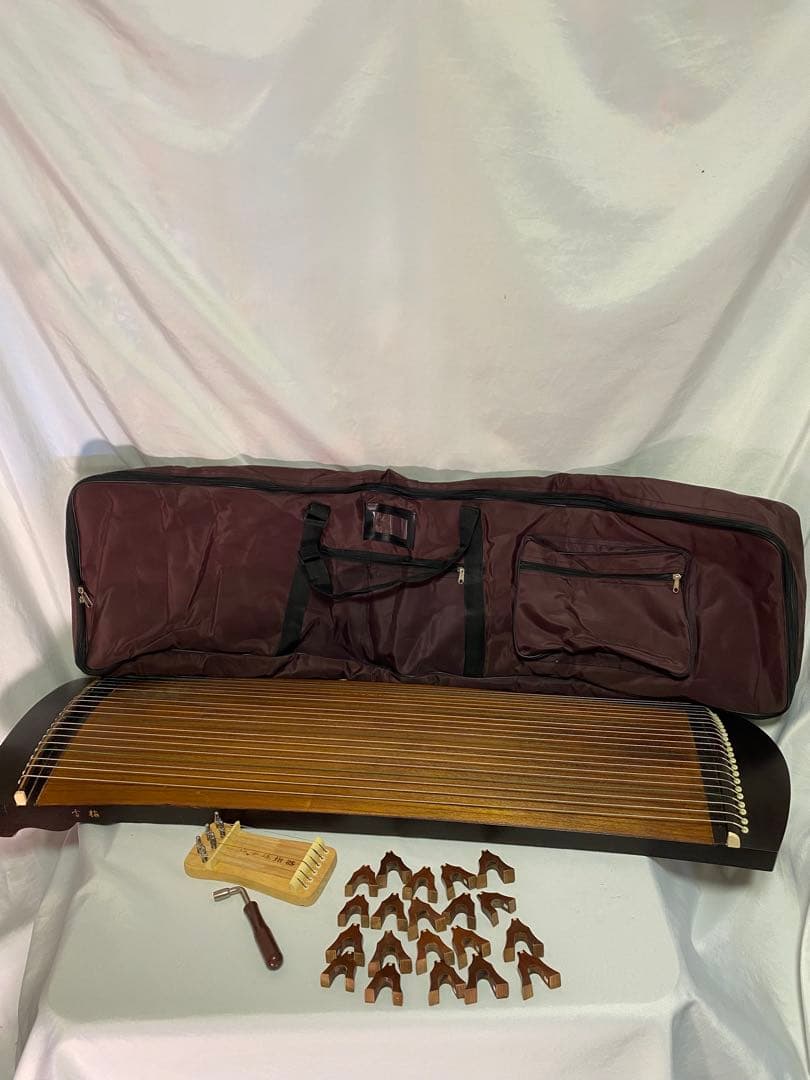 2742❣️ 21弦　琴　小古筝 Amazon | 小古筝 125cm 21弦 花柄 | 弦楽器 | 楽器・音響機器