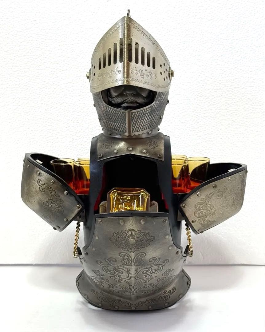 希少♪ アンティークレトロ ニッカ ウイスキー 鎧 デキャンタ