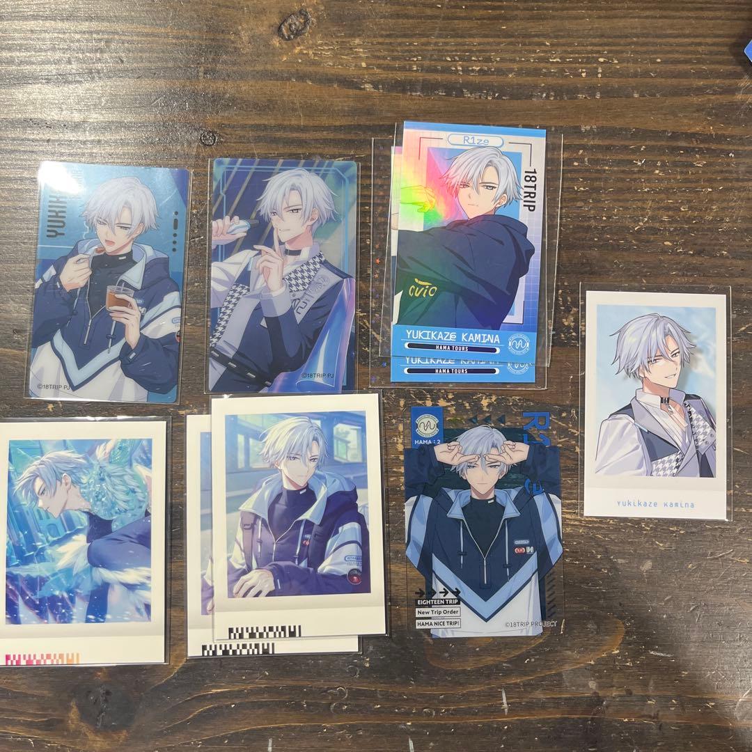 18TRIP エイトリ 神名雪風 ぱしゃこれ クリアカード 特典 チェキ 等