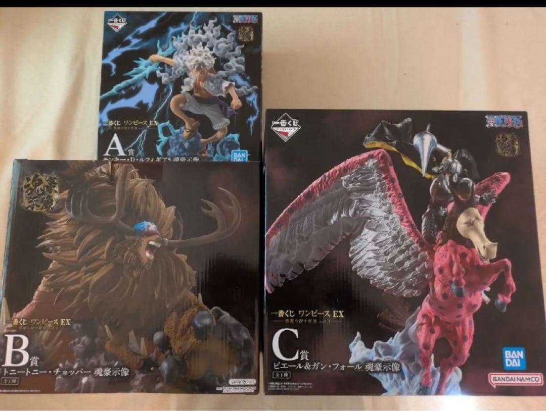 一番くじ　ONE PIECE ABCセット