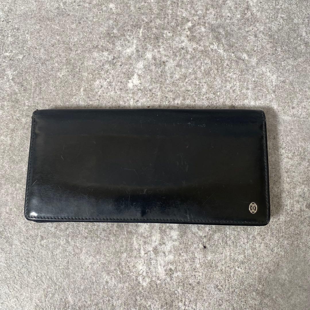 Cartier カルティエ パシャ 長財布 ブラック レザー 財布 - メルカリ