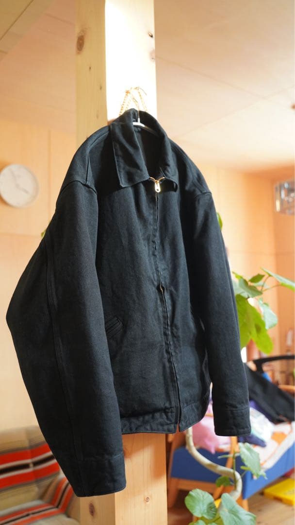 26ss comoli セットアップ デニムジップジャケット オーバーパンツ