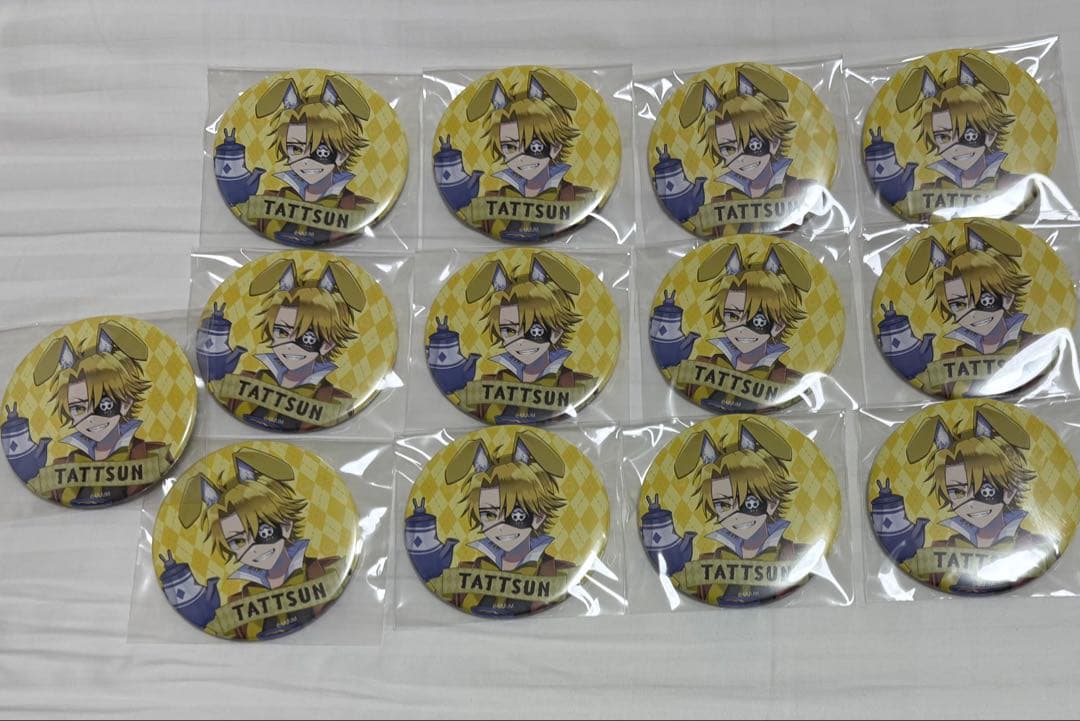 からぴち たっつん 落ちた先はワンダーランド?! 缶バッジ