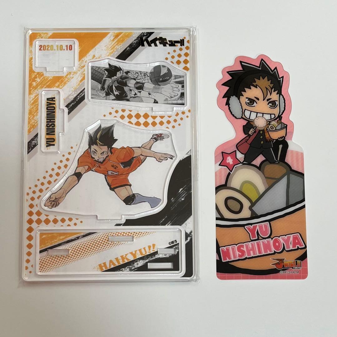 ハイキュー　名場面ジオラマフィギュア　2020 西谷夕　烏野　クリアしおり ハイキュー！！』バースデイ名場面ジオラマフィギュア～SHINING