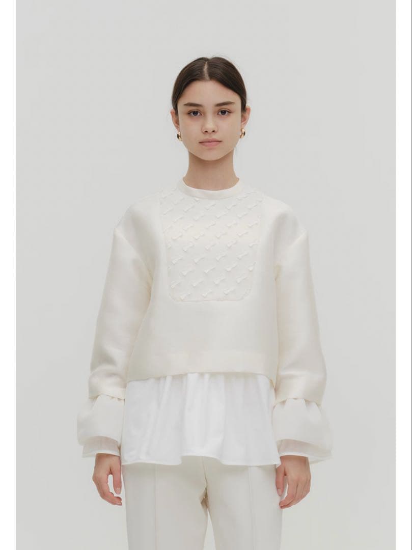 yori shirocon キティリボンボザムブラウス 38