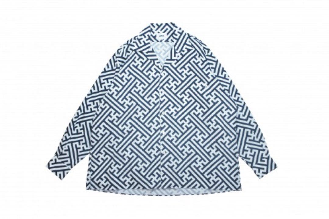 WAX 卍 open shirts 長袖 L buddyjokes,バディージョークス