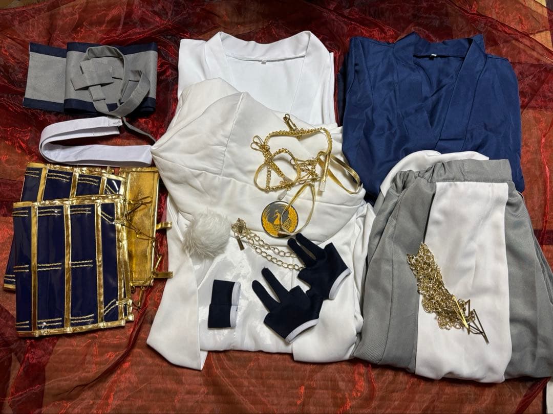 刀剣乱舞　鶴丸国永　コスプレ　衣装