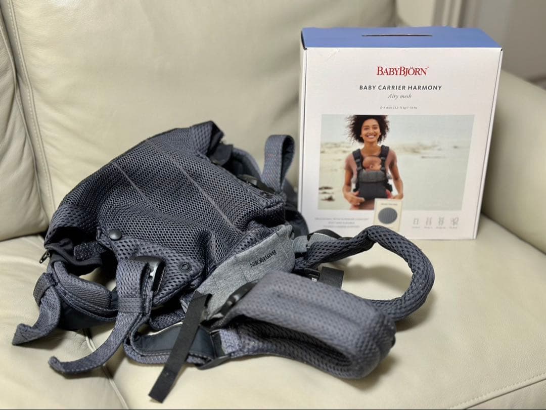 [kuma]ベビービョルン/HARMONY (アンスラサイト/メッシュ)