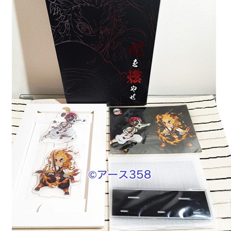 鬼滅の刃　無限列車　心を燃やせ　煉獄杏寿郎　猗窩座　アクリルスタンド