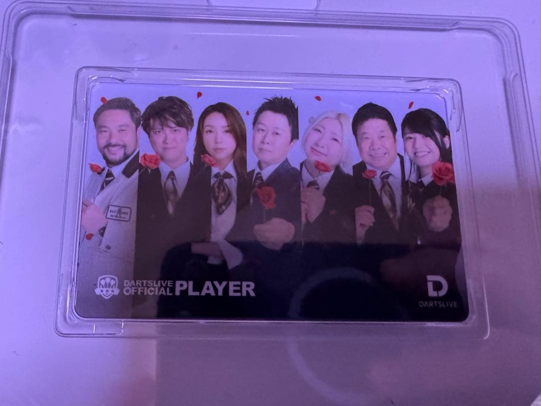 DARTSLIVE OFFICIAL PLAYER カード ラストワン賞 SUPER DARTS 2024 × DARTSLIVE PLAYER GOODS ポール・リム選手 (ダーツ