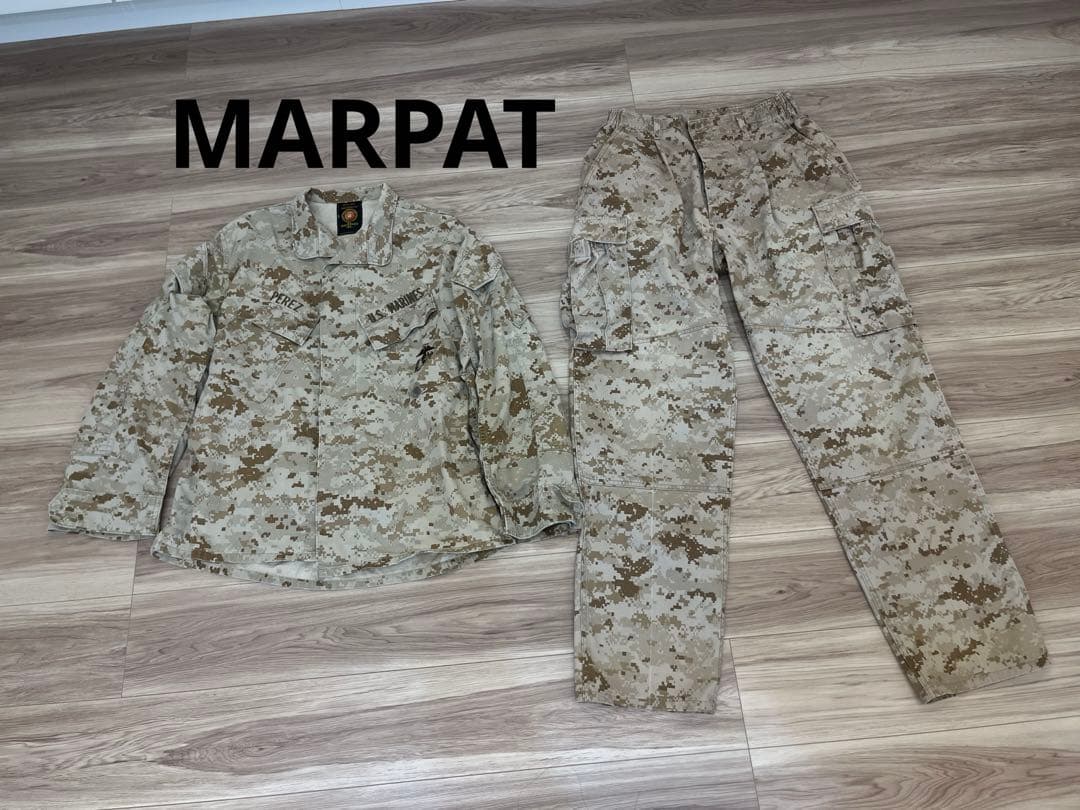 米軍放出品　MCCUU 迷彩服　ジャケット　パンツ　マーパット　USMC 上下