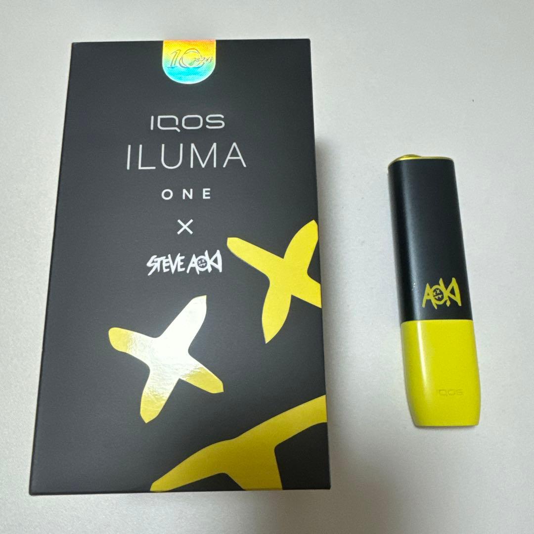 日本未発売 IQOS アイコス イルマ ワン　スティーブアオキ コラボ イエロー