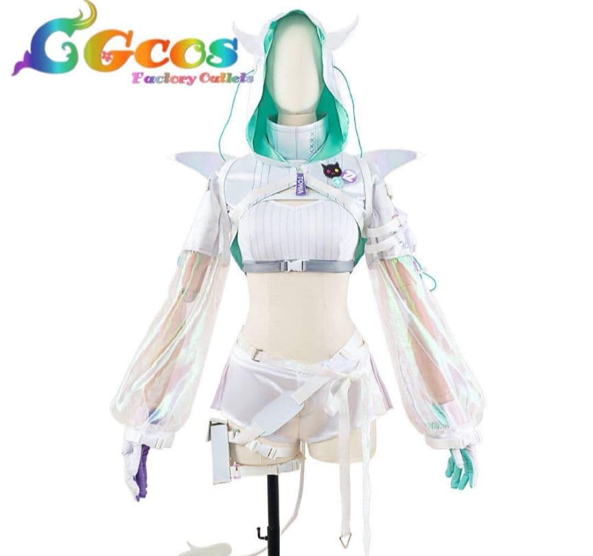 本日限定】常闇トワ コスプレ 白衣装 ウィッグ ホロライブ - メルカリ