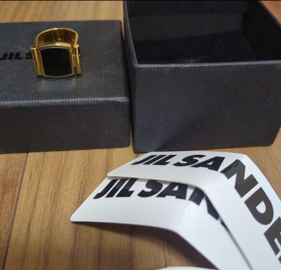 JILSANDER LOCK RING GOLD 指輪　サイズM