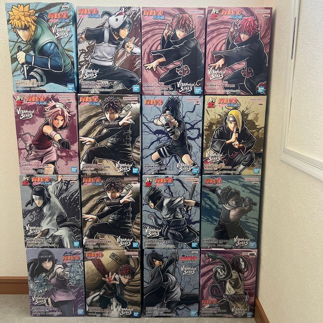 NARUTO VIBRATION STARS フィギュア　16体セット Amazon.co.jp: Naruto Shippuden Vibration Stars-Uzumaki Naruto