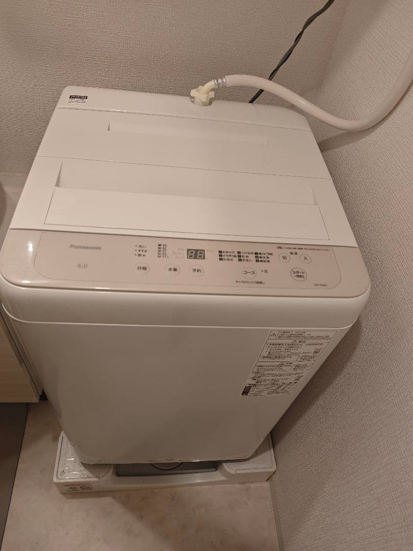 美品 Panasonic 縦型洗濯機 6kg NA-F6B2 12/25発送限定
