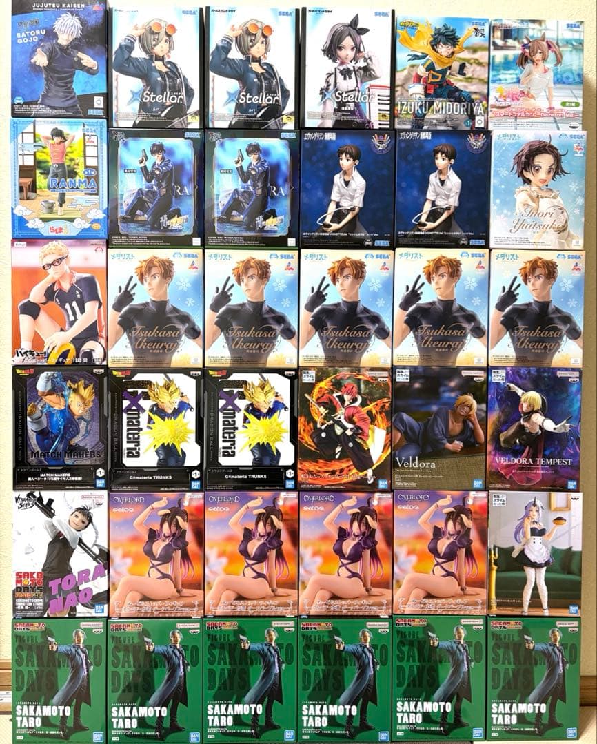 プライズ フィギュア 36体 まとめ売り - メルカリ