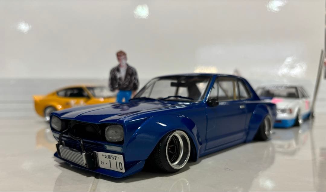 専用！1/18ミニカー シャコタン⭐︎ブギ ジュンちゃん　ハコスカ仕様