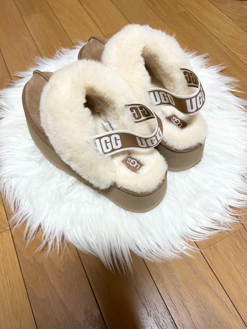 UGG ムートンブーツ ファンケット 厚底 25cm