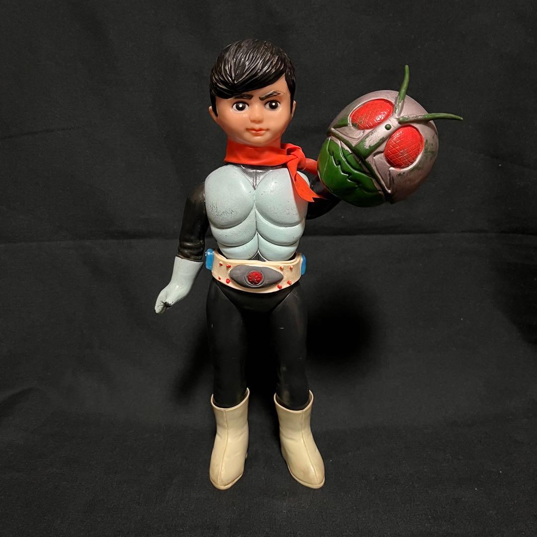 当時物 仮面ライダー ソフビ 旧バンダイ - メルカリ