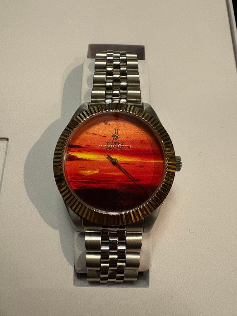 TAPPEX DAY-OFF 夕日デザイン 時計