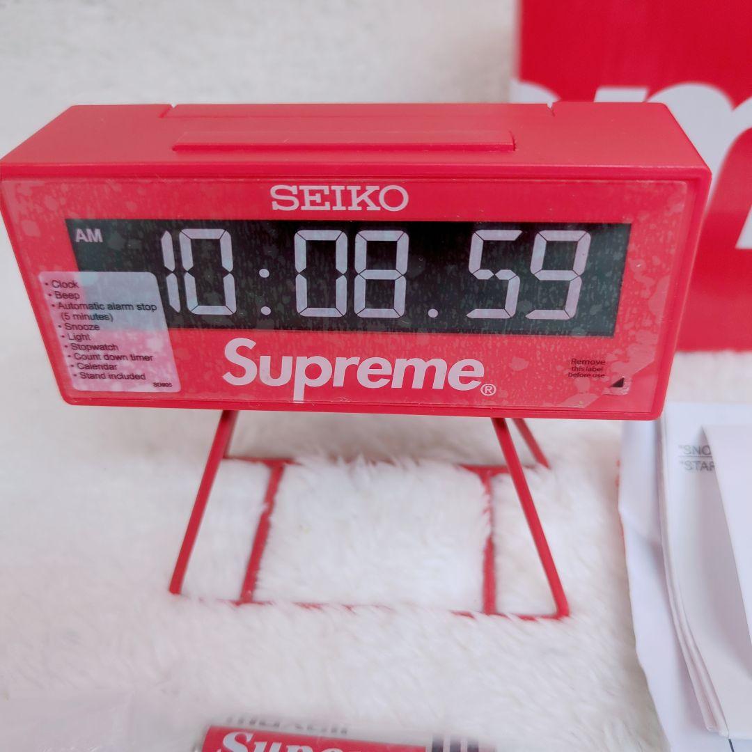Supreme × Seiko Marathon Clock 置き時計