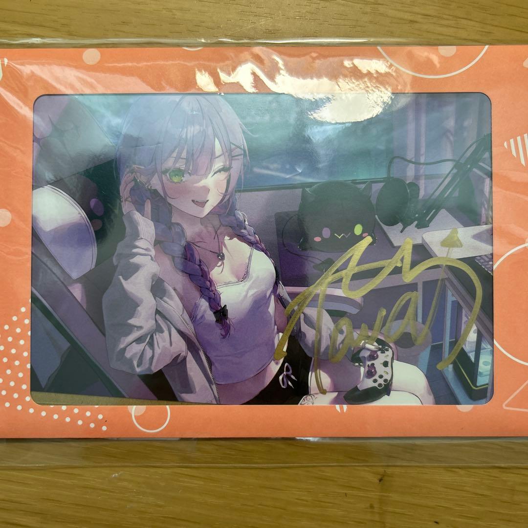 常闇トワ直筆サイン(数量限定版) - メルカリ