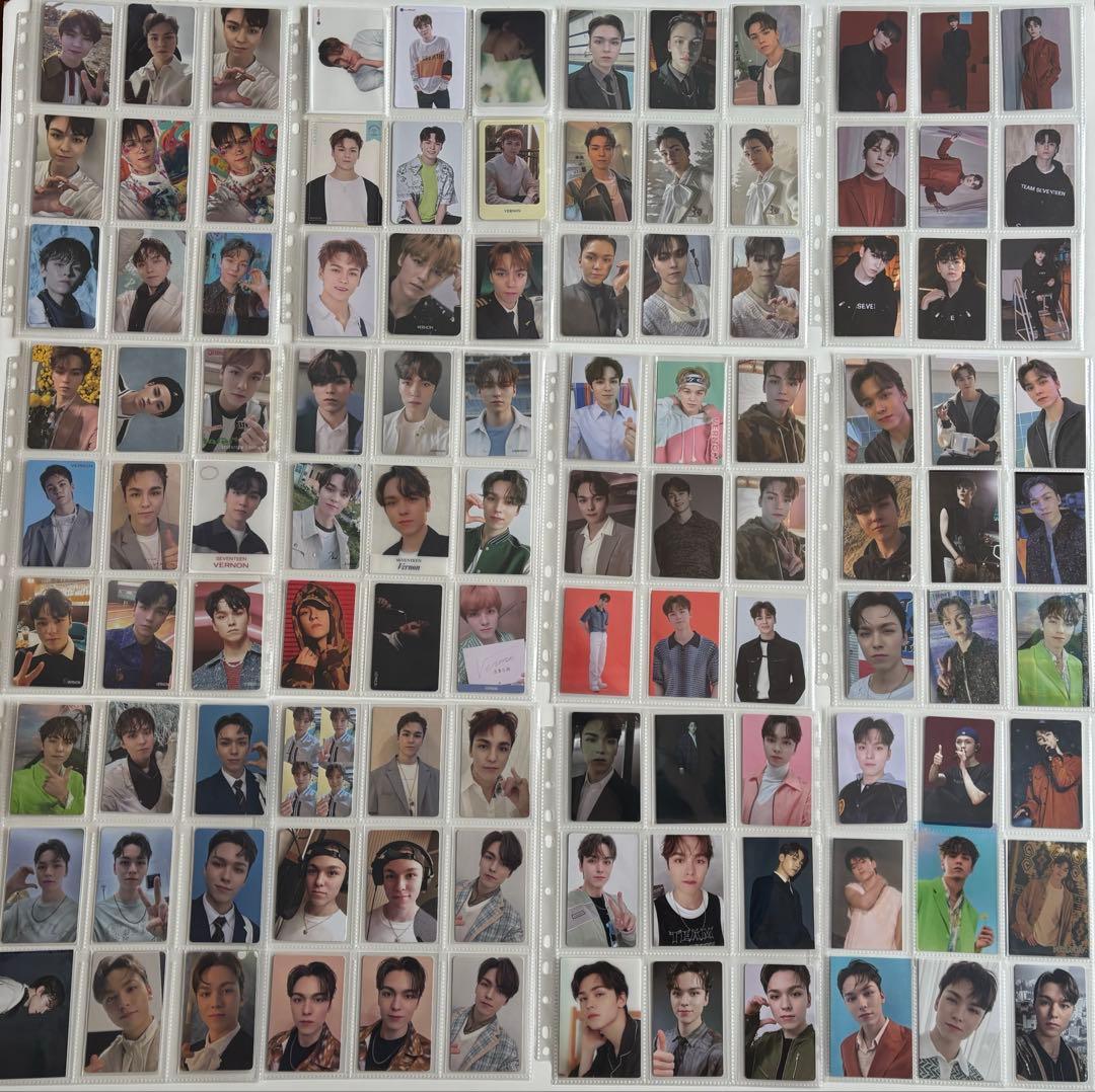 SEVENTEEN VERNON バーノン　トレカ　カード　他　大量　引退品