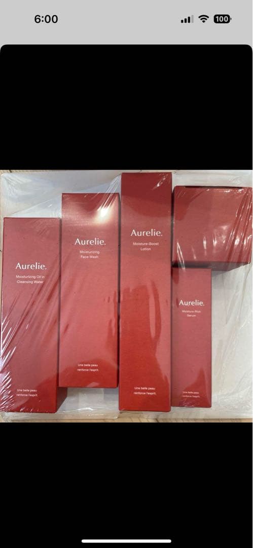 Aurelie保湿スキンケアセット