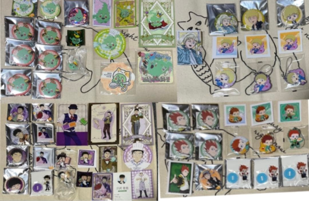 【31日限定】モブサイコ100 グッズまとめ売り エクボ テル 芹沢 ショウ