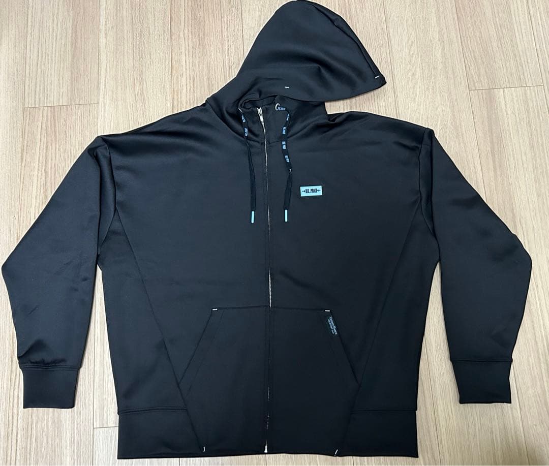 羽生結弦 →RE_PRAY← リプレイ ジップパーカー　黒