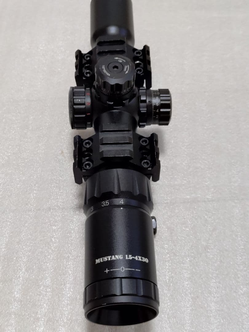トイガン Vector Optics Mustang Mustang Gen2 1-4x30 SFP Riflescope - Black [Vector Optics] | Taiwangun