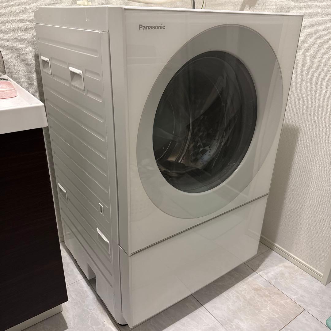 Panasonic ドラム式洗濯機 本体 ホワイト　NA-VG750L 左開き