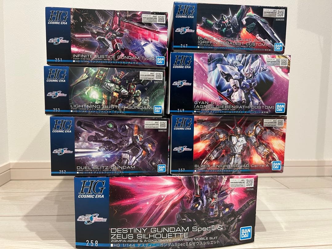 機動戦士ガンダムSEED FREEDOM プラモデル7種類セット 機動戦士ガンダムSEED FREEDOM プラモデル7種類セット
