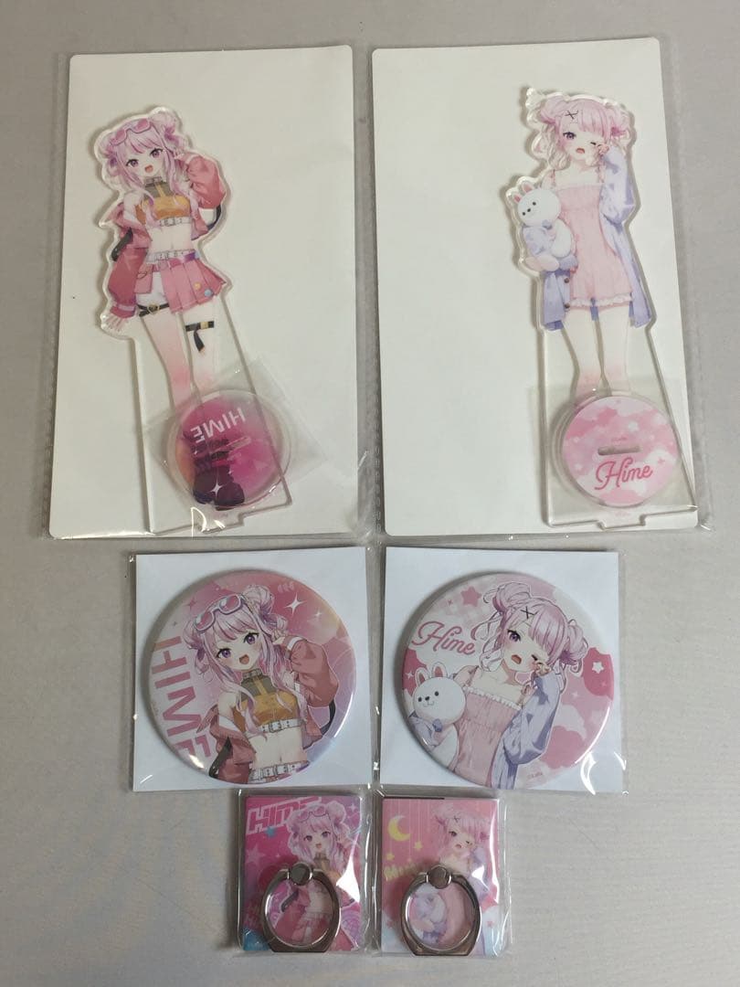 HIMEHINA田中ヒメのみ GiGO コラボ 全13種+2 アクリル 缶バッジ - メルカリ