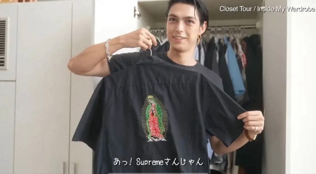 Supreme Mary Work Shirt Mサイズ モーガン蔵人着用