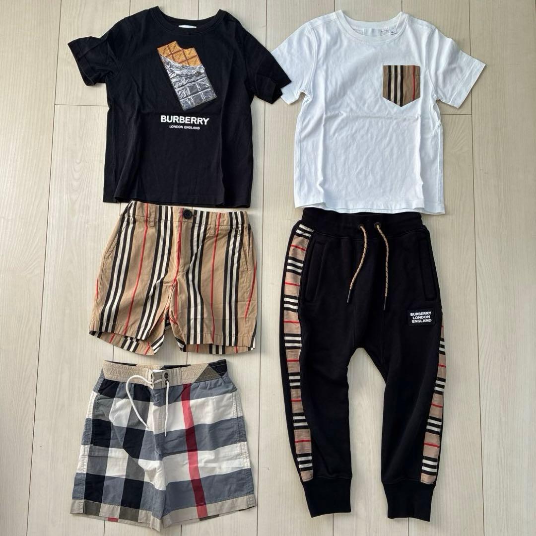 ご先約者様　バーバリー　Tシャツ　スウェットパンツ　ショートパンツ　水着　6Y