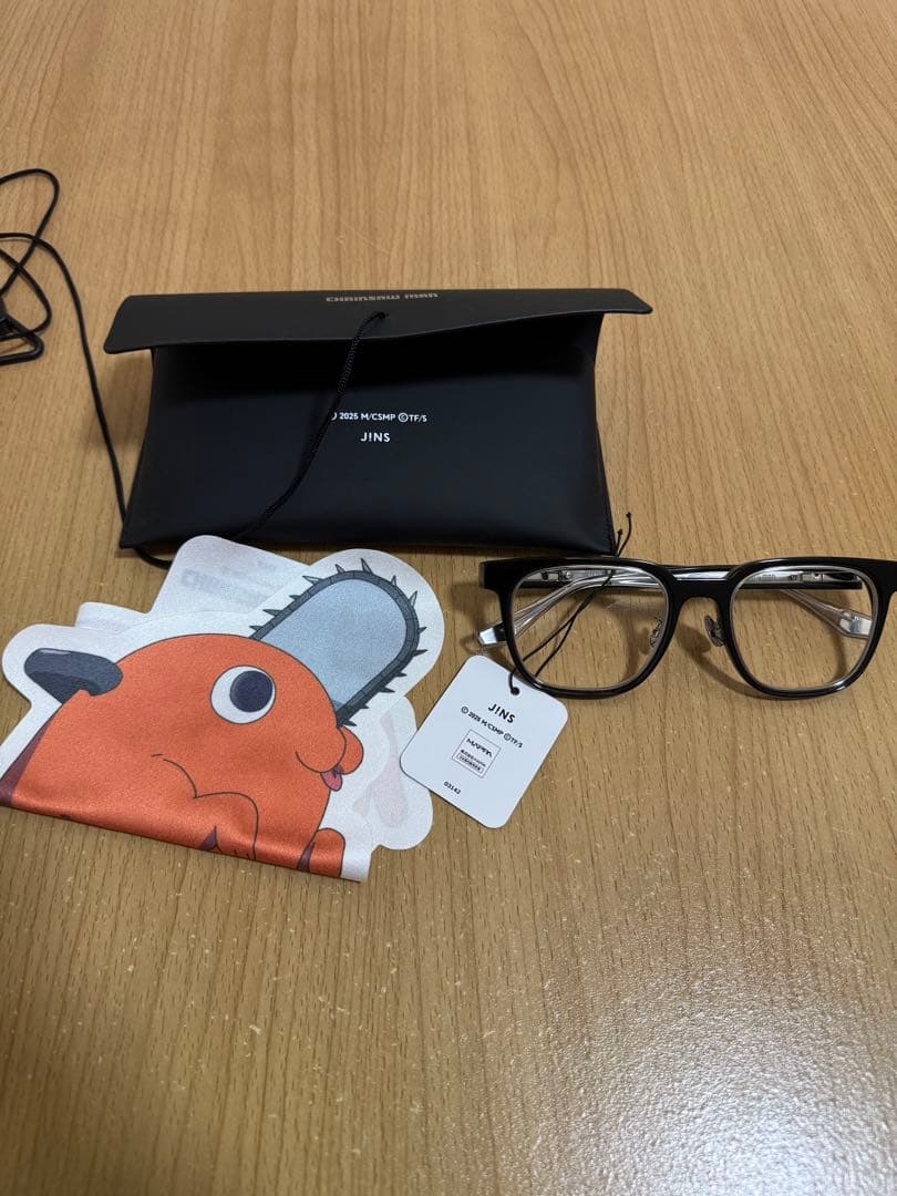 JINS×チェンソーマン　マキマモデル JINS×チェンソーマン マキマモデル ウェリントン 樹脂 MEN 【MRF-25A