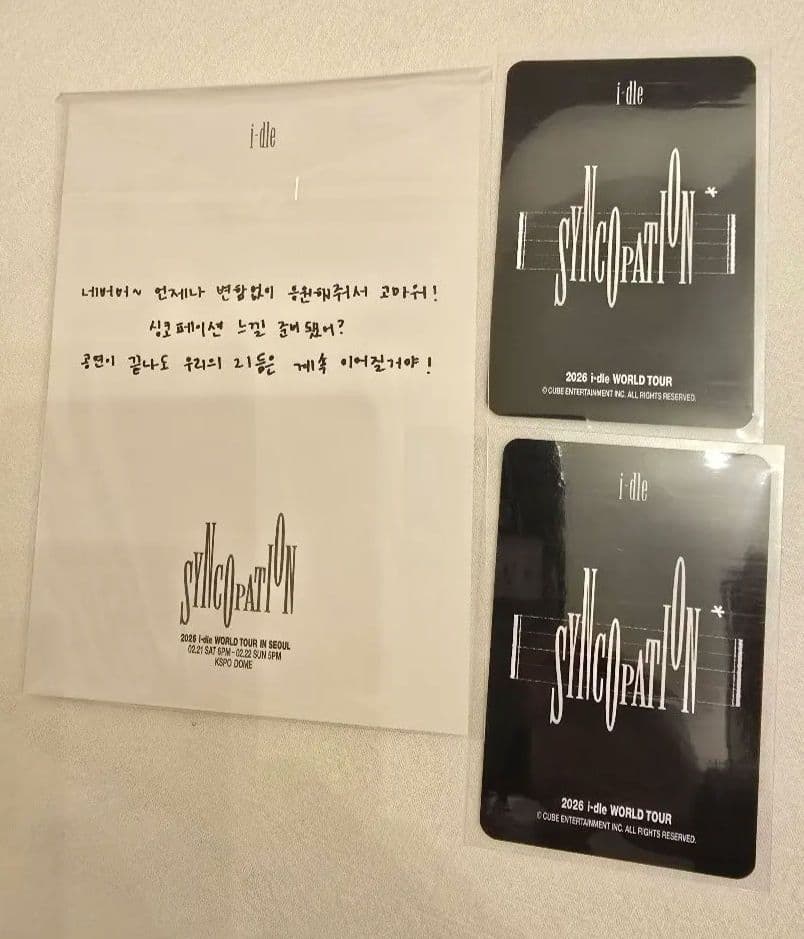 i-dle Syncopation ミンニ FC特典 ランダムトレカ セット - メルカリ