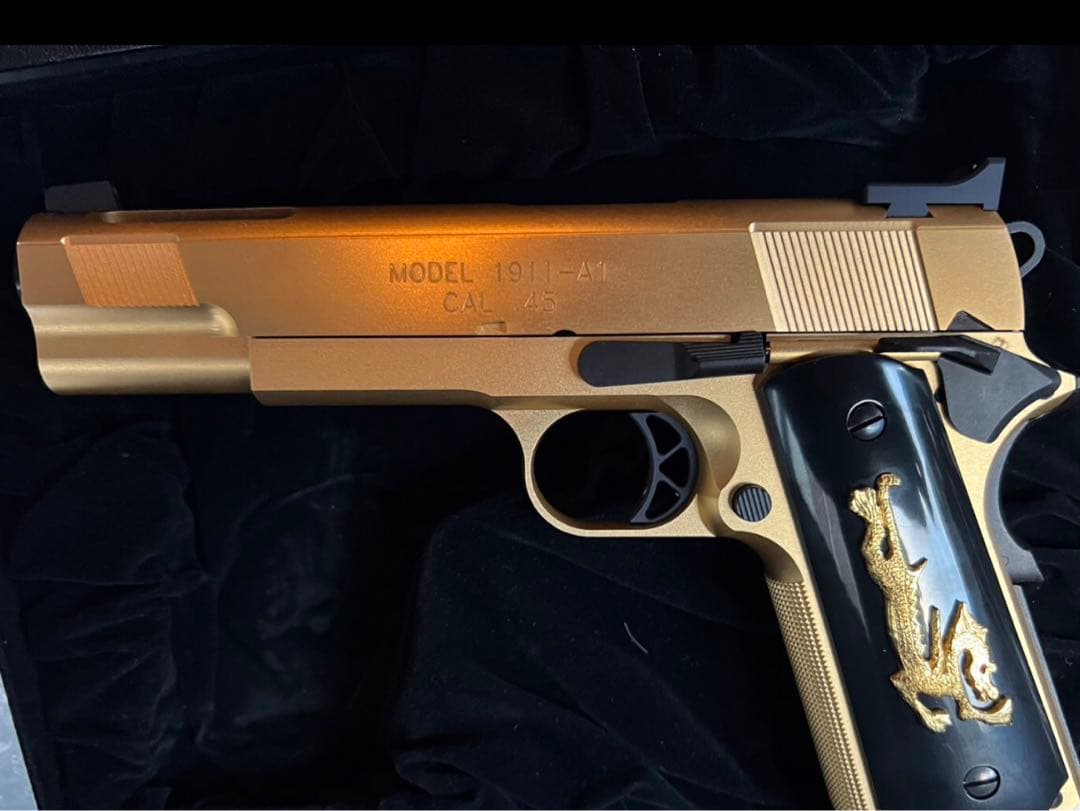 マニア必見新品！希少スペシャルエディション！黄金のガンムービー⭐︎映画フェイスオフ 黄金のムービーガン「WA フェイスオフ1911 DX」待望の再入荷