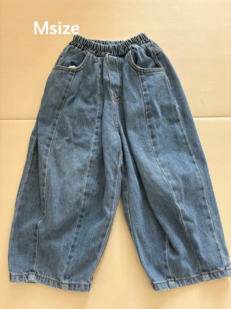 ZIGGY ZAZA suki denim サイズM 3-5Y デニム