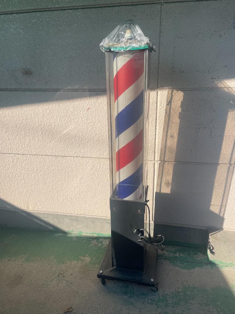 【動作OK】床屋　サインポール　理容室　理髪店　リユース品　関西サイン 楽天市場】【3/11 23:59までクーポン利用で500円OFF】サインポール