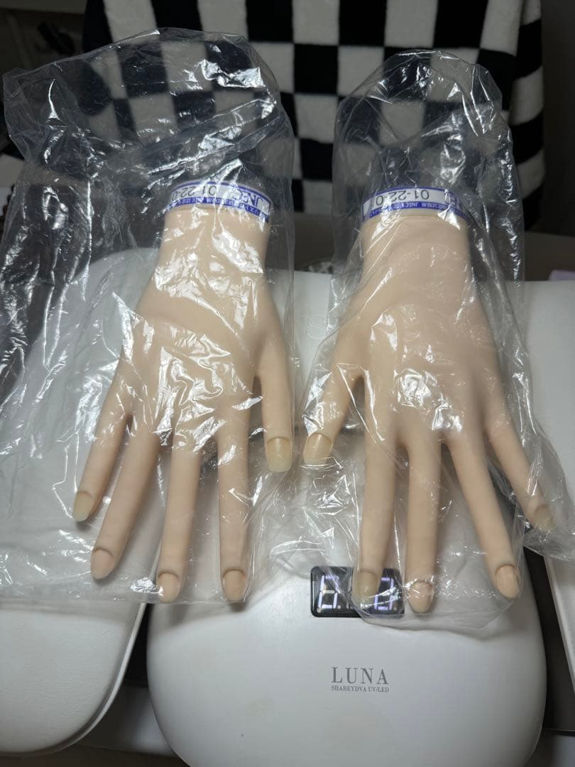 JNEC ネイリスト技能検定試験用 認定モデルハンド