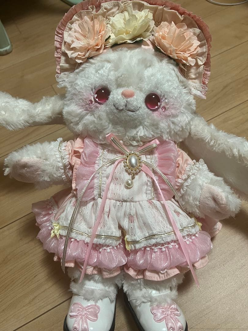 花飾り付きステラルー☆ カスタムぬいぐるみ