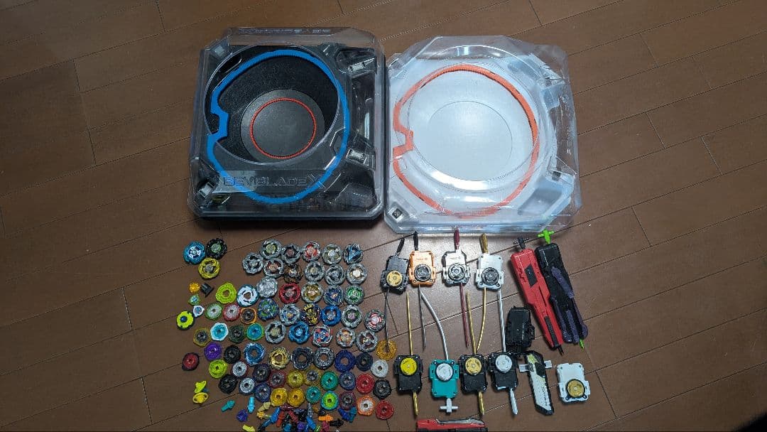 ベイブレードＸバトルスタジアムセット　大量引退品！