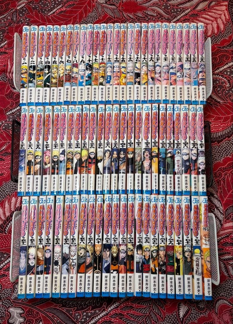 NARUTO-ナルト- 1〜72巻 全巻 ＋ 関連本 岸本斉史 関連本多数 送料無料 ナルト全巻 1〜72巻＋関連本5冊 岸本斉史 NARUTO