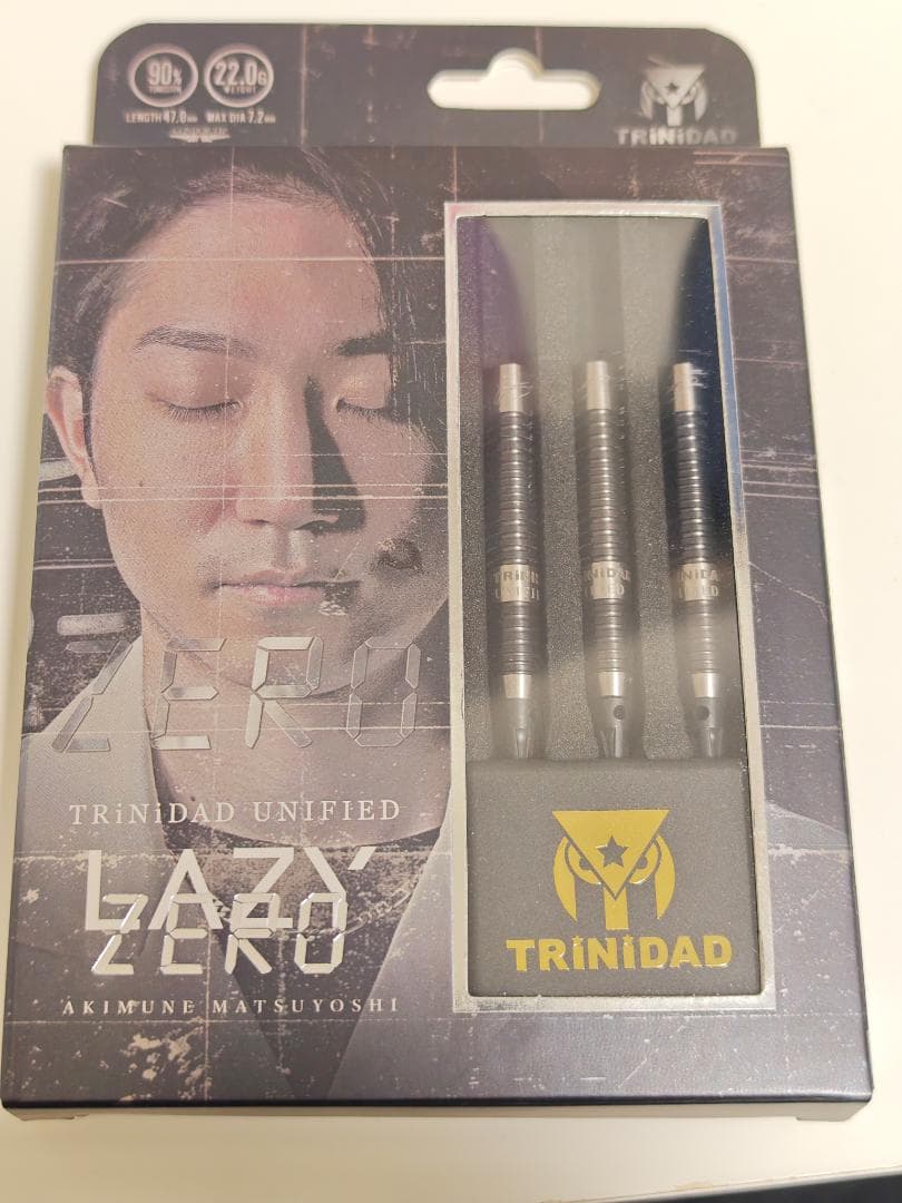 【試投のみ】 TRiNiDAD UNIFIED LAZY ZERO ダーツ バレル TRiNiDAD UNIFIED LAZY ZERO 松吉輝宗 選手モデル
