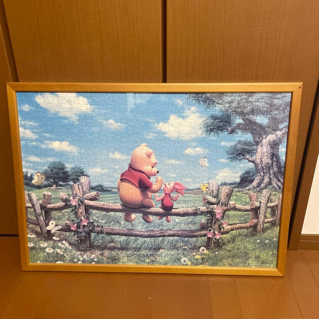 くまのプーさん ジグソーパズル フレーム付き1000ピース